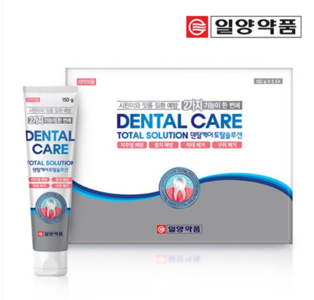 일양약품 덴탈케어 5개 치약 시린이 잇몸 입냄새 치주염 치은염 충치 예방 구취제거